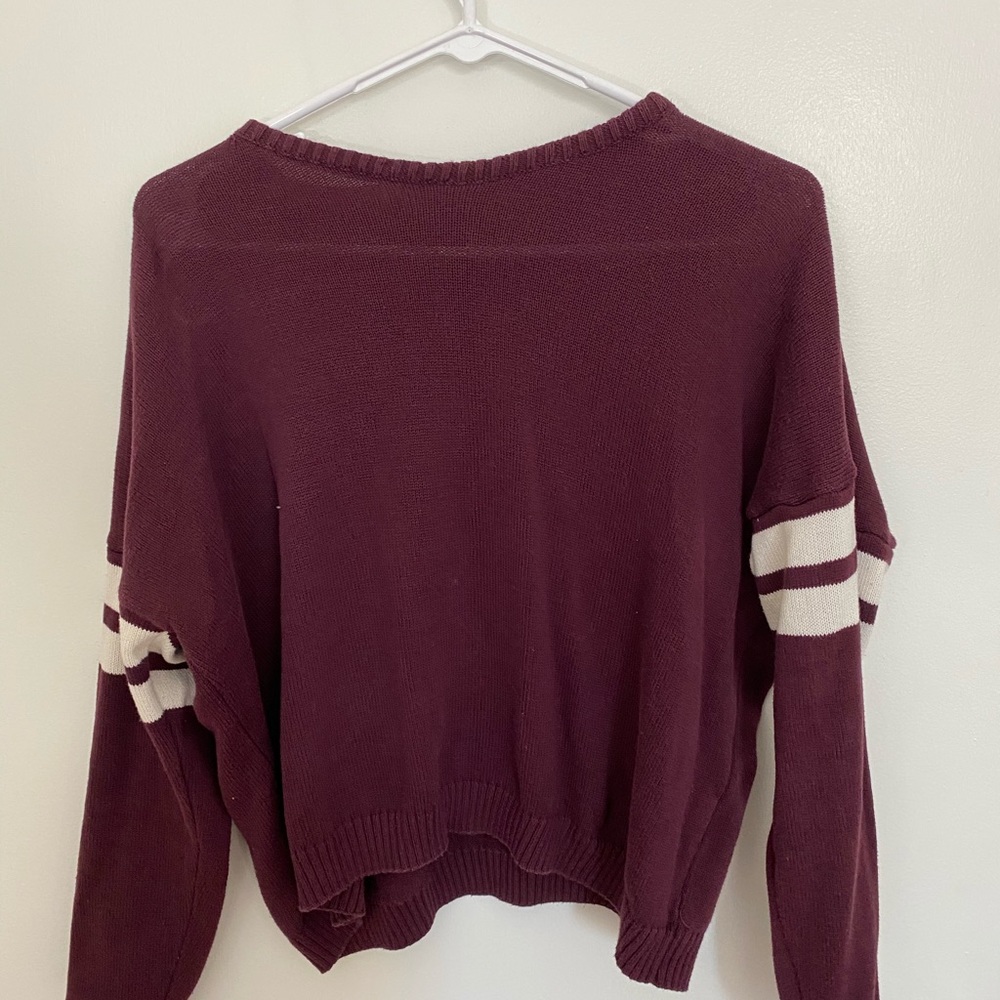 Red jersey top